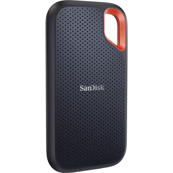 Dysk zewnętrzny SSD SanDisk Extreme Portable V2 8TB Czarno-pomarańczowy (SDSSDE61-8T00-G25)