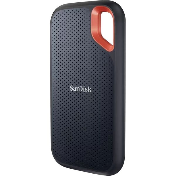 Dysk zewnętrzny SSD SanDisk Extreme Portable V2 8TB Czarno-pomarańczowy (SDSSDE61-8T00-G25)