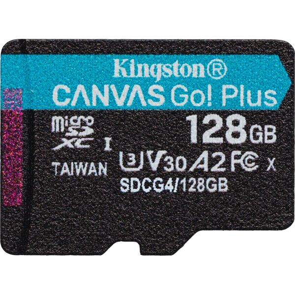 Κάρτα MicroSD Kingston Technology Canvas Go! Plus 128 GB UHS-I Κατηγορία 10