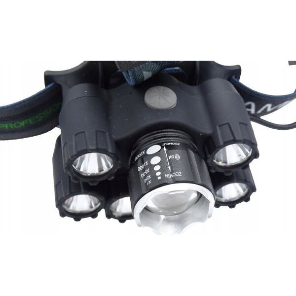 Latarka czołowa Tvardy Latarka czołowa z czujnikiem ruchu LED COB 8W (5W+3W) 1800mAh 520lm IP44 (100)