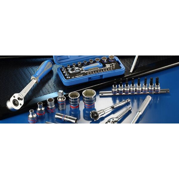 KING TONY Καρυδάκι 1/2" με άκρο TORX με οπή T20x60mm