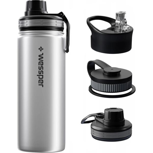 Wessper Wessper ActiveMax 0,5l Stalowa butelka termiczna