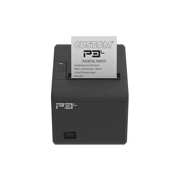 Προσαρμοσμένη CUSTOM P3L 203 x 203 DPI Ενσύρματη Θερμική Εκτυπωτής POS