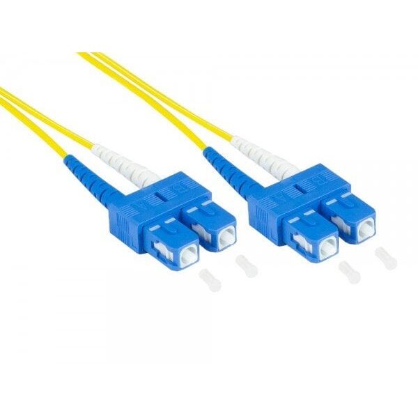 Καλώδιο Alcasa LW-930SC InfiniBand / οπτική ίνα 30 m 2x SC Κίτρινο