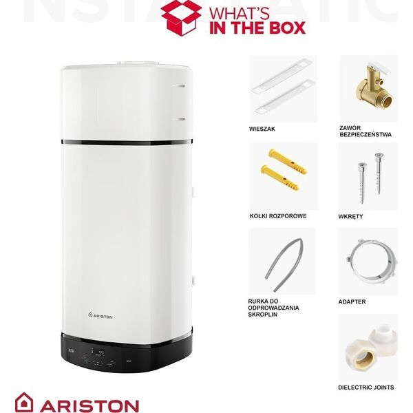 Ariston Pompa ciepła NUOS PLUS S2 WI-FI 150 WH (3629147)