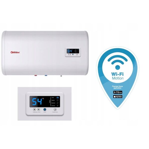 Ηλεκτρικός θερμοσίφωνας THERMEX Comfort Wi-Fi IF50V, 42 l, κάθετος, 0.7/1.3/2.0 kW
