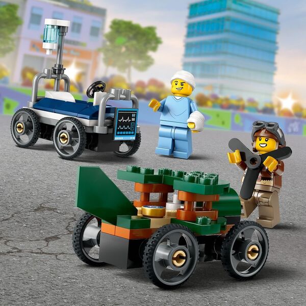 Σετ αγωνιστικών LEGO(R) CITY 60459 (4 τεμ.): αεροπλάνο