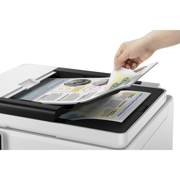 Canon MAXIFY GX7150 MegaTank - Multifunktionsdrucker - Farbe - Tintenstrahl - CISS - Legal (216 x 356 mm), A4 (210 x 297 mm) (Original) - A4/Legal (Medien) - bis zu 24 ipm (Drucken) - 600 Blatt - 33.6 Kbps - USB 2.0, Wi-Fi(n), LAN