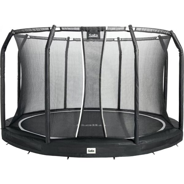 Trampolina ogrodowa Salta Trampolina ogrodowa Premium Ground Combo z siatką wewnętrzną 8FT 251cm (5851A)