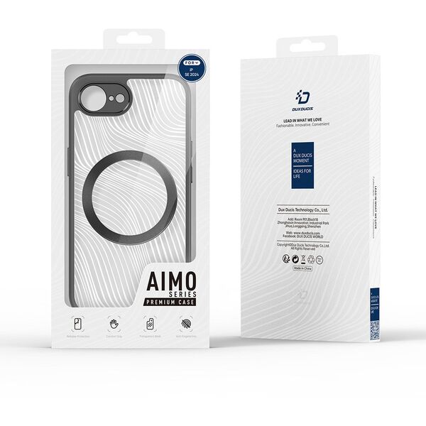 DUX DUCIS θήκη AIMO MAG συμβατή με MagSafe για IPHONE SE 2025 μαύρο