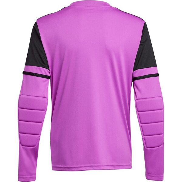 Koszulka bramkarska dla dzieci adidas Squadra 25 Long Sleeve fioletowa JJ1939 164cm