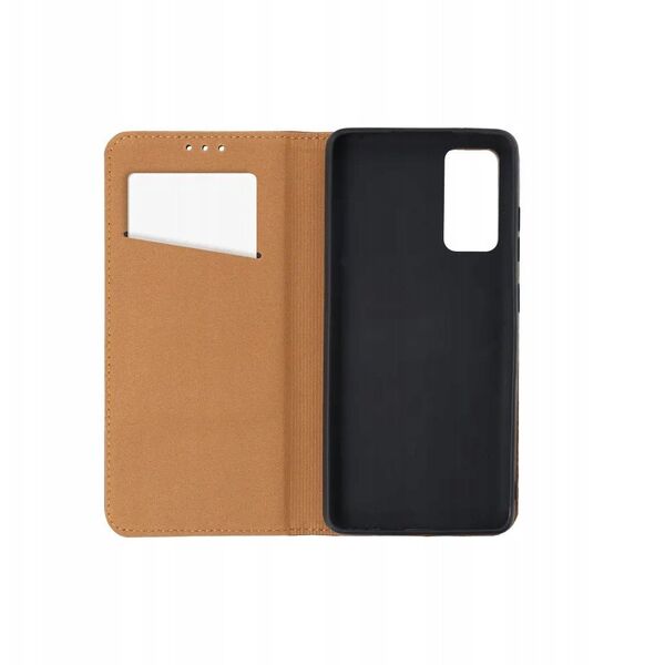 Θήκη SMART PRO Book δερμάτινη για IPHONE 16e καφέ