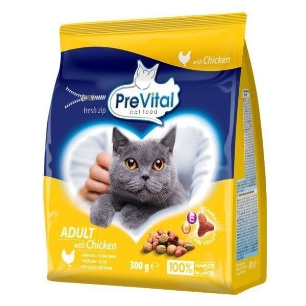 PREVITAL ξηρά τροφή για γάτες με κοτόπουλο 300g