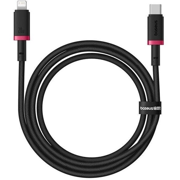 Καλώδιο Baseus Dura Τύπος C 20W 1m (γκρι-μαύρο)