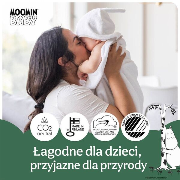 Muumi Baby, Πάνες 4 MAXI 7-14 kg, 42 τεμ. EKO