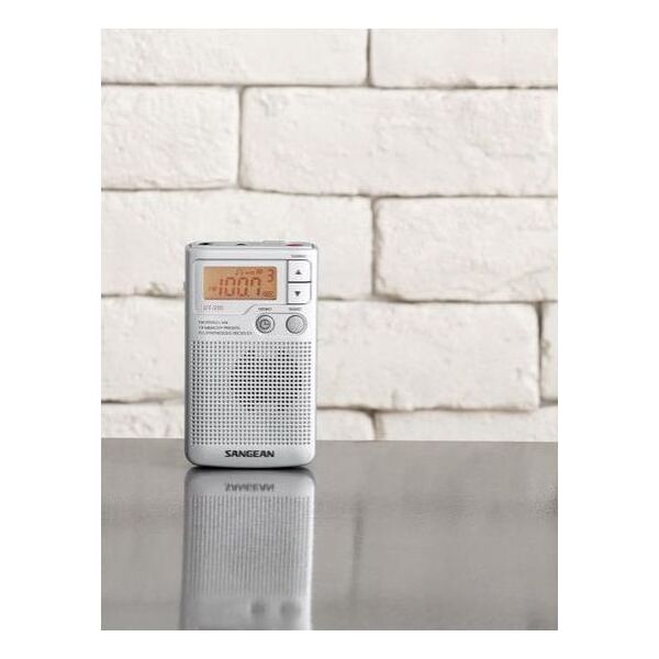 Radio Sangean Sangean DT250 Srebrny
