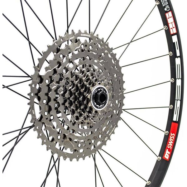Shimano Kaseta Shimano Cues CS-LG400, 10-rz, 11-48, Linkglide, grafitowa