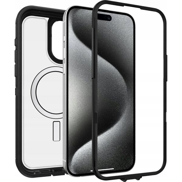 OtterBox Otterbox OB DEFENDER XT CLEAR APPLE/IPHONE 15 PRO MAX DARK S. CL/BLK