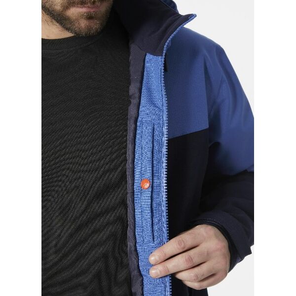 Ανδρικό μπουφάν Helly Hansen Winter jacket HELLY HANSEN Oxford Winter Jacket, ανοιχτό μπλε 3XL