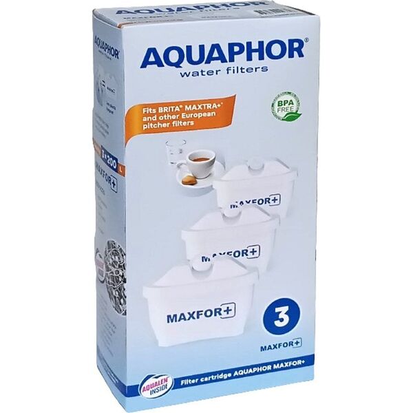 Wkład filtrujący Aquaphor Wkład filtrujący Aquaphor MAXFOR+ 3szt.