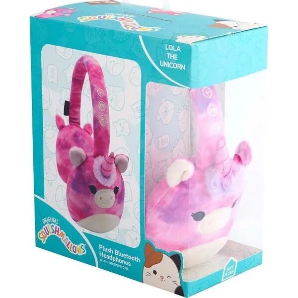 Squishmallows - Plush Bluetooth Ausinės - Lola (608074)