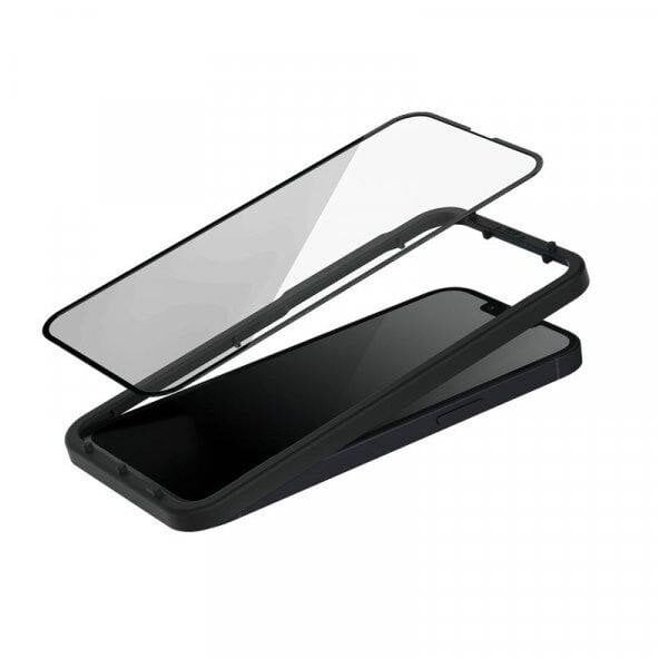 Mocco Full Glue Signature Edition Tempered Glass Full Coverage with Frame Apple iPhone 15 Μαύρο