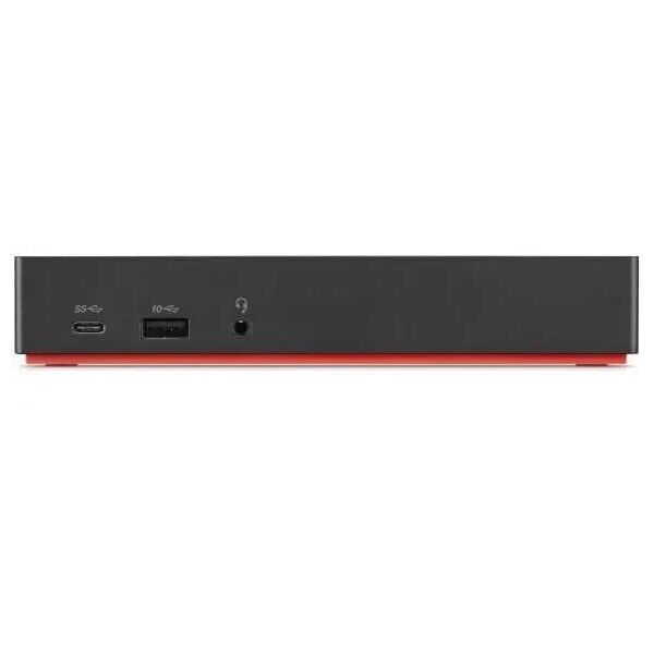 Lenovo 40AS0090SA σταθμός σύνδεσης Ενσύρματο USB 3.2 Gen 1 (3.1 Gen 1) Type-C Μαύρο