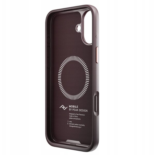 Θήκη Peak Design Mobile Everyday Case Fabric iPhone 16 Plus - Σκούρο μωβ