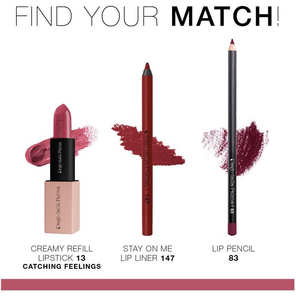 Diego Dalla Palma, The Lipstick Creamy, Cream Lipstick, 13, Catcking Feeling, Refill, 3.5 g For Women
