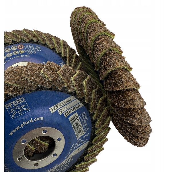 Δίσκος λείανσης τσόχας PFERD Curve PVL-R 125 A 100 G