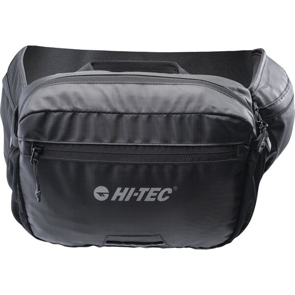 Saszetka torebka sportowa nerka biodrowa na pas Hi-tec Sudetes Waistpack czarna