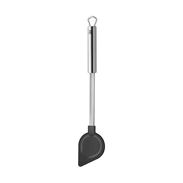 WMF Drewniana łyżka WMF Profi Plus 32 cm, częściowo matowa stal nierdzewna Cromargan, silikonowa zmywarka do naczyń, odporna na ciepło do 200 C