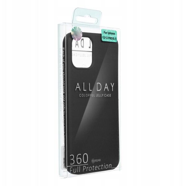 Θήκη ROAR COLORFUL JELLY για SAMSUNG S24 FE Μαύρο