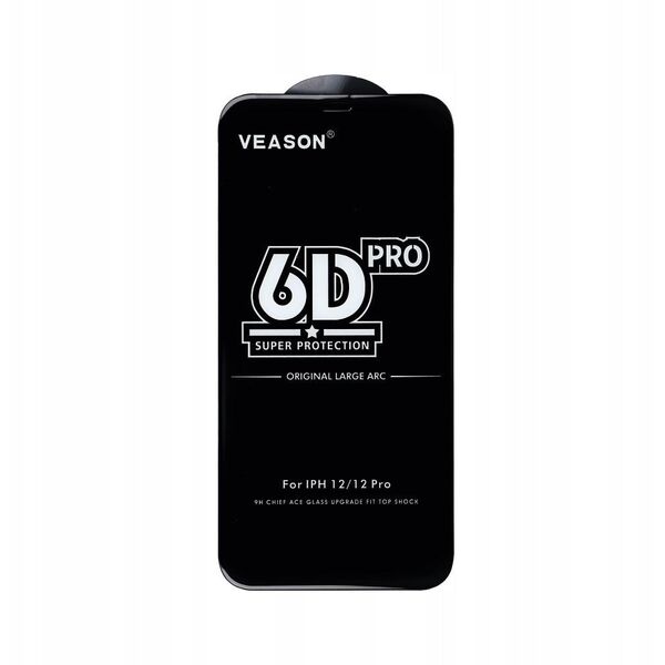 Tempered Glass 6D Pro Veason Glass - για Samsung Galaxy S24 FE μαύρο
