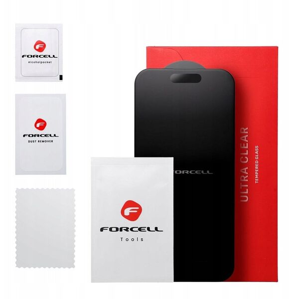 Tempered Glass FORCELL Matt Glass - για Iphone X / XS / 11 Pro μαύρο
