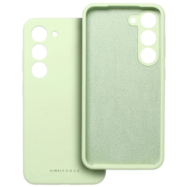 ROAR θήκη CLOUD SKIN για SAMSUNG S24 FE Ανοιχτό πράσινο