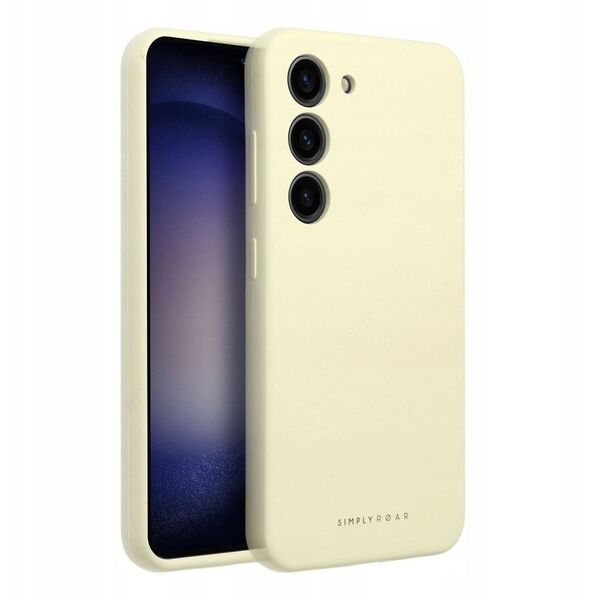 ROAR θήκη CLOUD SKIN για SAMSUNG A06 Ανοιχτό Κίτρινο
