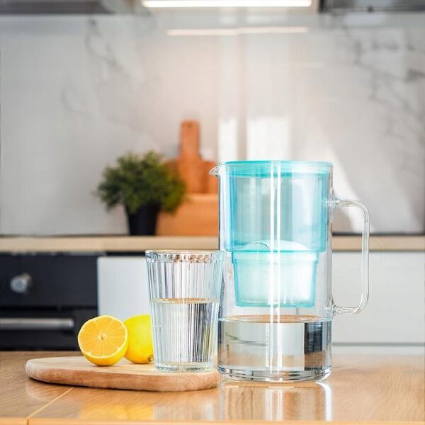 Dzbanek filtrujący Wessper Aquamax Crystalline miętowy + 1 wkład