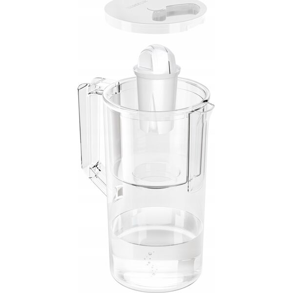Dzbanek filtrujący Wessper AquaClassic Basic 2.5L biały (WES204-WH)