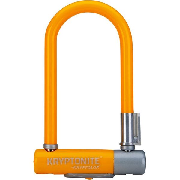 Kryptonite Zapięcie U-Lock Kryptonite Kryptolok Mini-7 Light Orange 8,2cm X 17,8cm, 2 klucze
