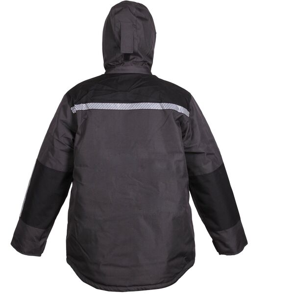 Ανδρικό μπουφάν Apple JACKET LONG ARCTIC GREY/BLACK WJ-8924 XL