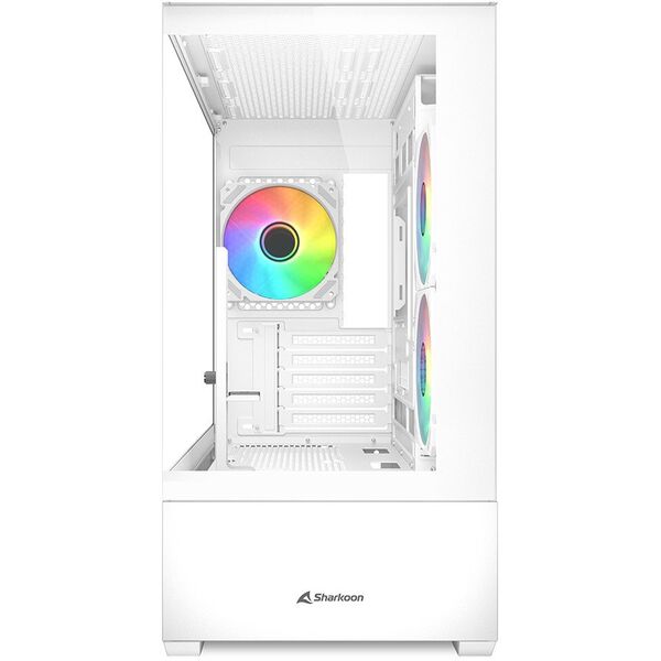 Κουτί Sharkoon Sharkoon MK6 RGB, Tower case (λευκό, Tempered Glass x 2)