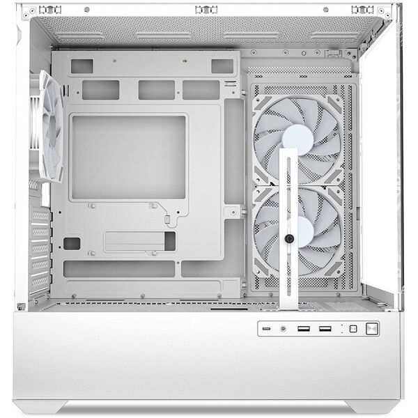 Κουτί Sharkoon Sharkoon MK6 RGB, Tower case (λευκό, Tempered Glass x 2)