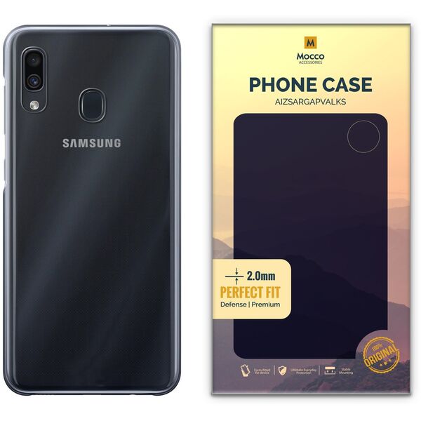 Mocco Original Clear Case 2mm Silicone Case for Samsung A105 Galaxy A10 Transparent (EU Blister)
