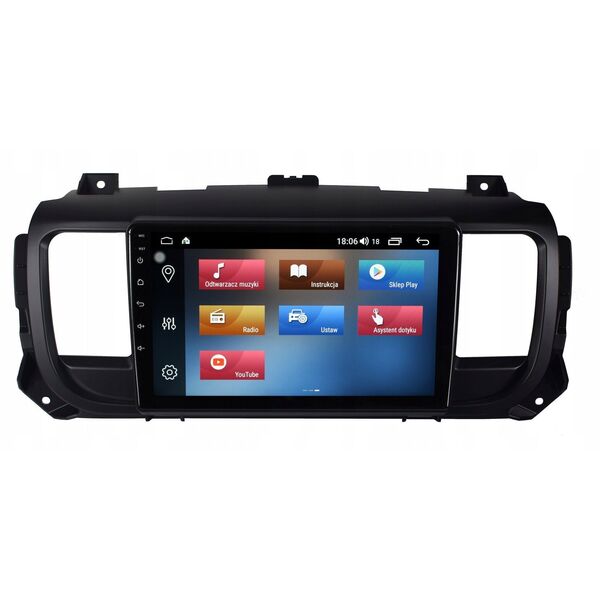 Ραδιόφωνο πλοήγησης GPS Citroen Spacetourer Android
