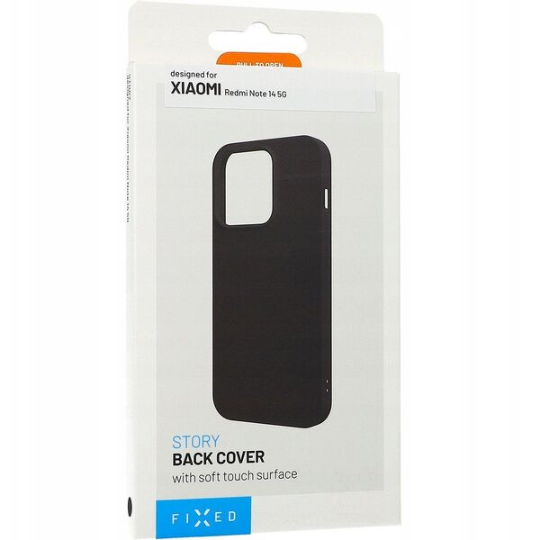 Fixed Story | Back Cover | Xiaomi | Redmi Note 14 5G | Καουτσούκ | Μαύρο