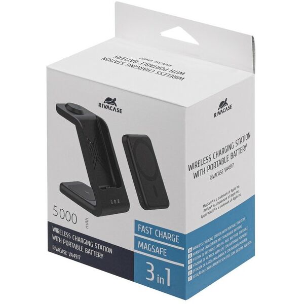 ΒΑΣΗ ΦΟΡΤΙΣΤΗ ΚΙΝΗΤΟΥ WRL 15W/MAGSAFE 4917 RIVACASE