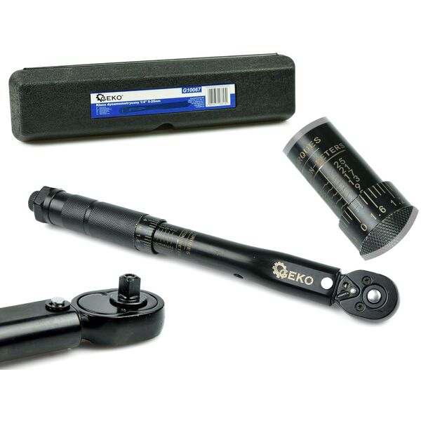 Δυναμόκλειδο 1/4" 5-25nm Black HD (20)