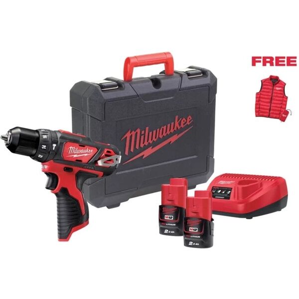 MILWAUKEE.UD.M12BPDMC-202C SCREWDRIVER +SLEEVELESS