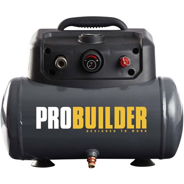 Συμπιεστής αέρα PROBUILDER, ισχύς 1200 W, πίεση 8 Bar, ροή 172 l/min, χωρητικότητα 6 l